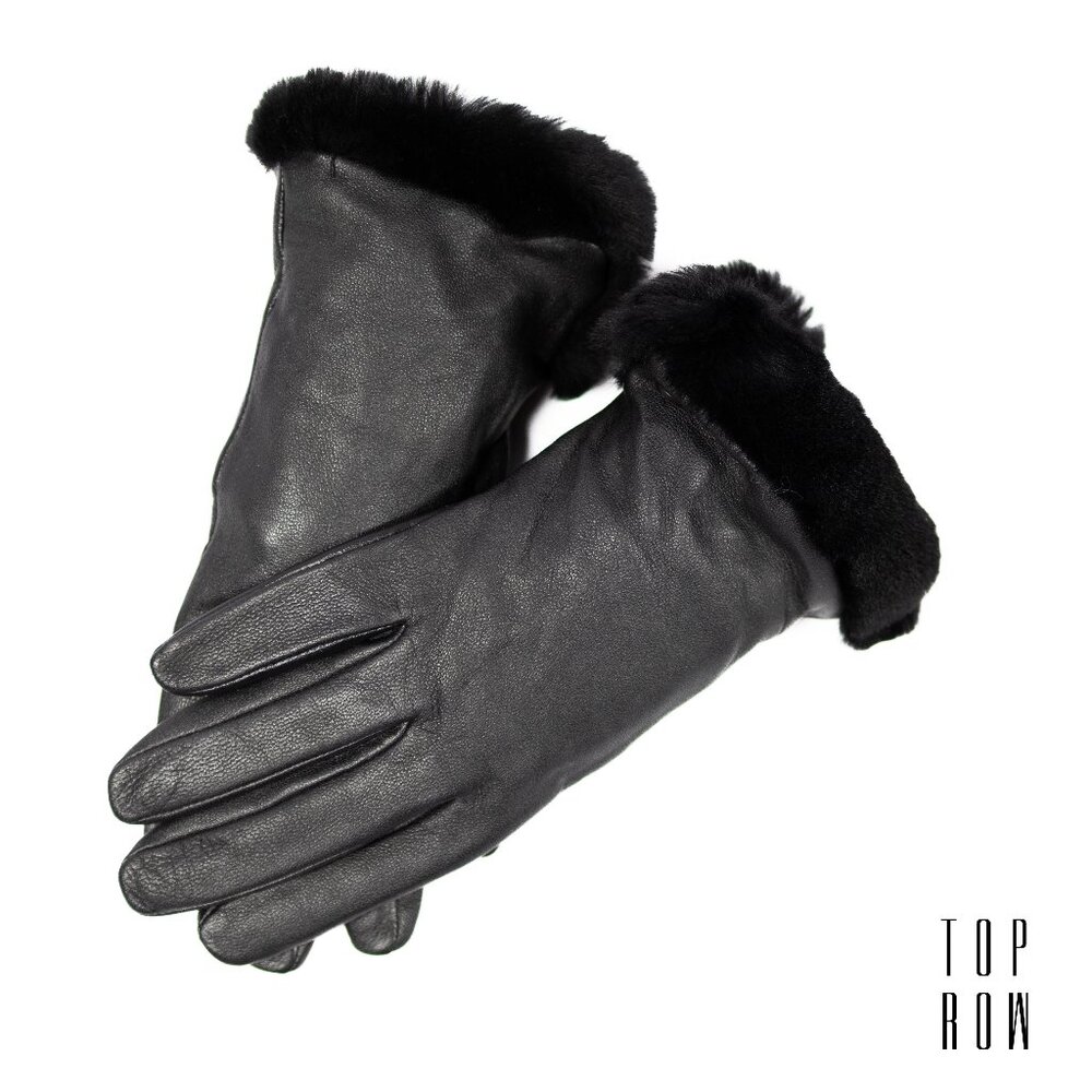 UGG  Women's Leather Sheepskin Vent Glove
